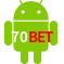 Aplicativo 70BET para Android